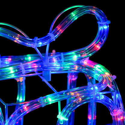 Scatole regalo decorative natalizie con 180 LED, per uso interno/esterno