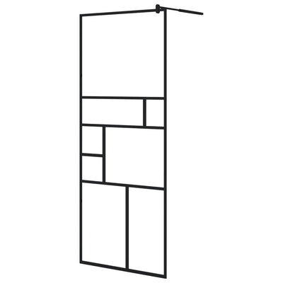 Duschwand für Begehbare Dusche mit Klarem ESG Glas 80x195 cm