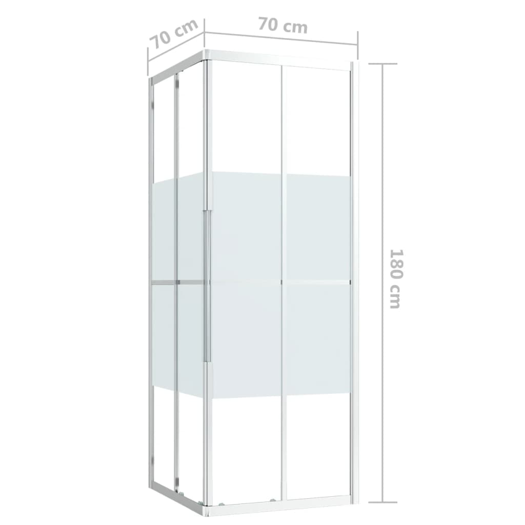 Duschkabine ESG 70x70x180 cm