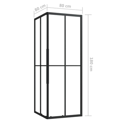 Duschkabine ESG 80x80x180 cm