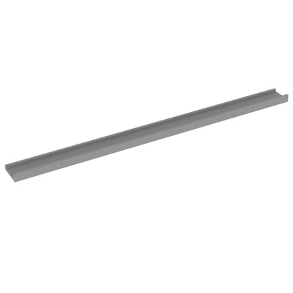 Wandregale 4 Stk. Grau 115x9x3 cm