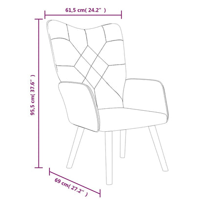 Relaxsessel Patchwork Stoff