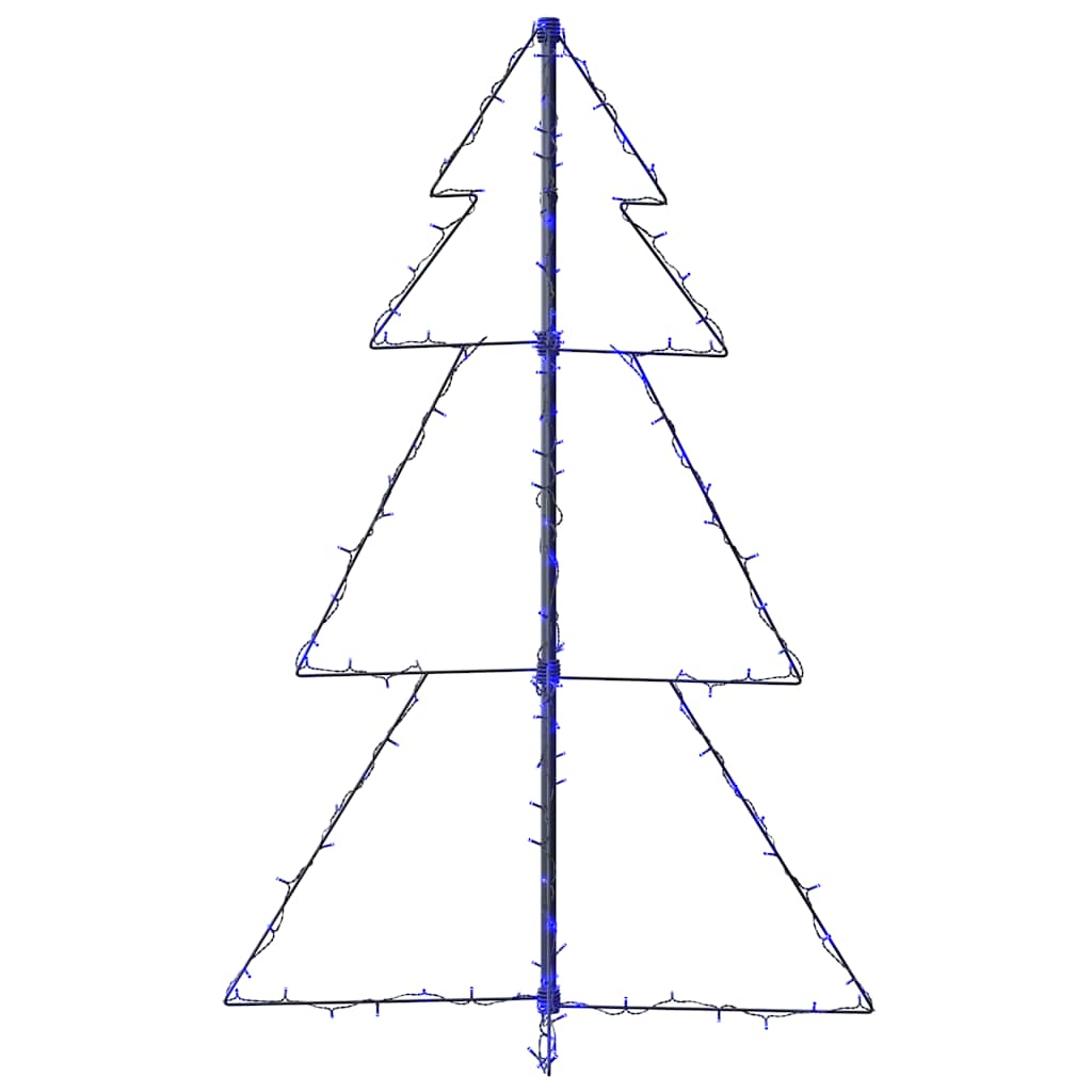 Weihnachtsbaum in Kegelform 160 LEDs Indoor & Outdoor 78x120 cm