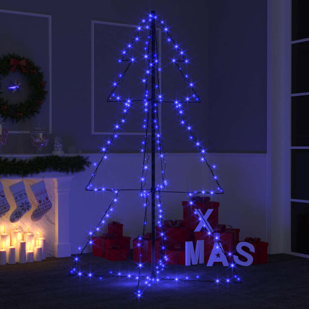 Weihnachtsbaum in Kegelform 200 LEDs Indoor Outdoor 98x150 cm