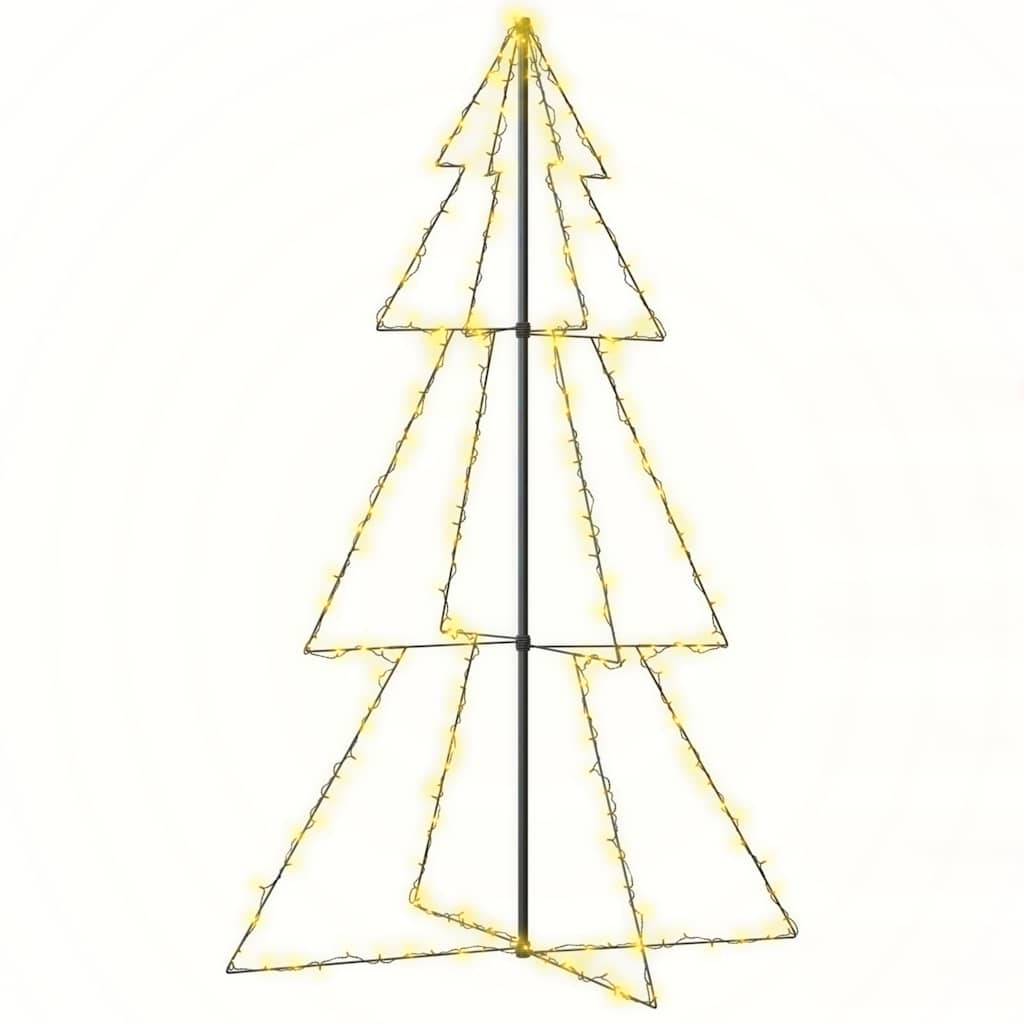Weihnachtsbaum in Kegelform 240 LEDs Indoor Outdoor 118x180 cm