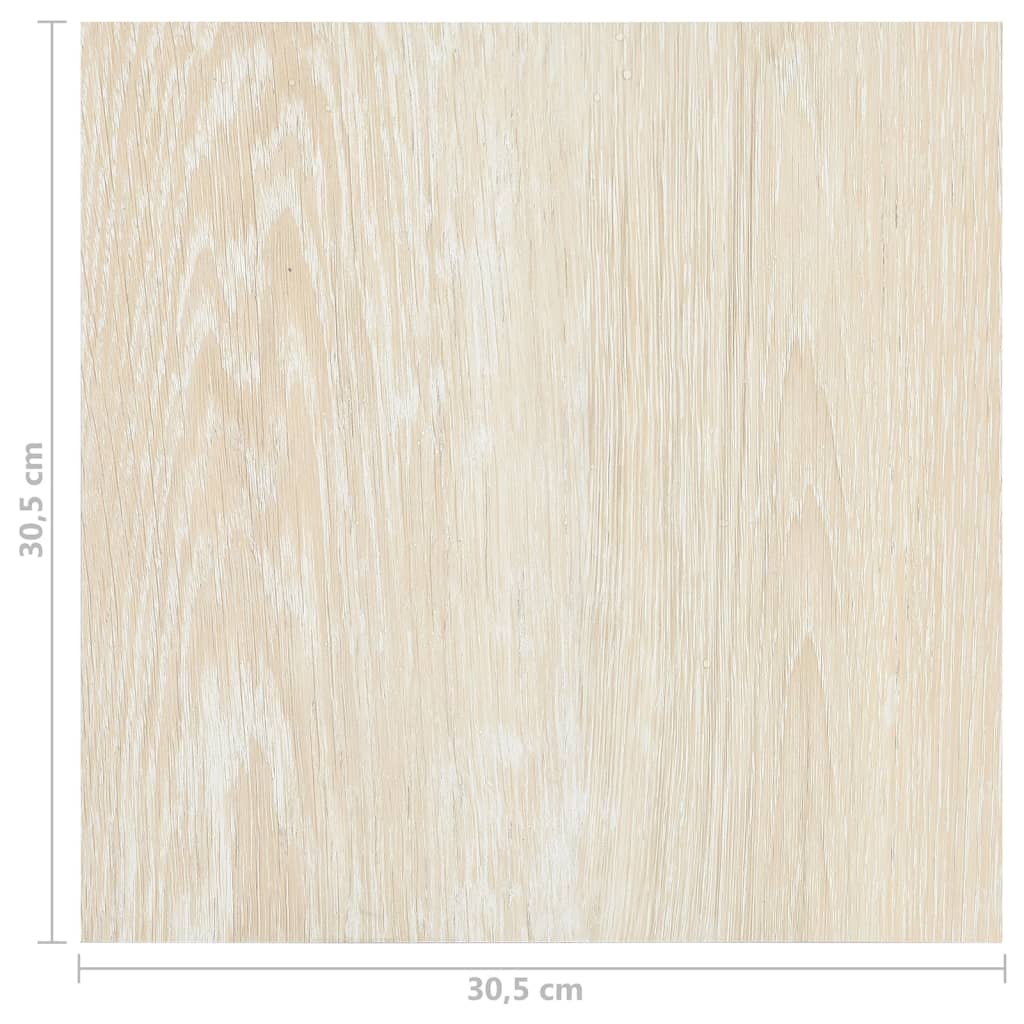 PVC-Fliesen Selbstklebend 20 Stk. 1,86 m² Beige