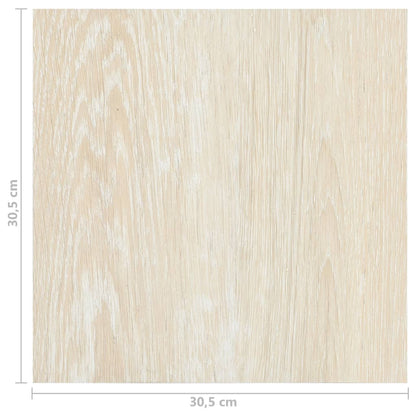 PVC-Fliesen Selbstklebend 20 Stk. 1,86 m² Beige