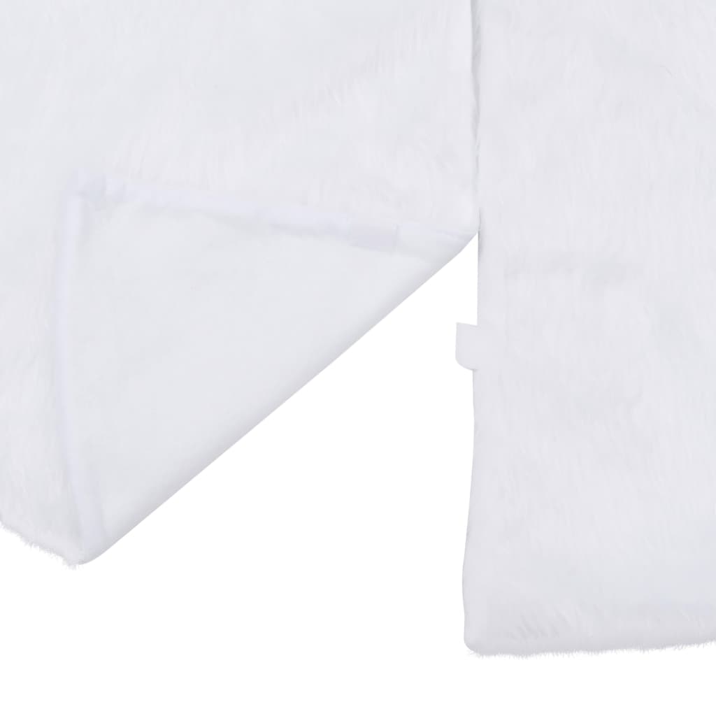 Weihnachtsbaumrock Weiß 90 cm Kunstfell