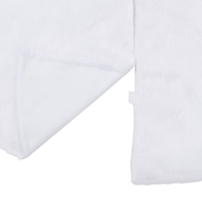 Weihnachtsbaumrock Weiß 90 cm Kunstfell