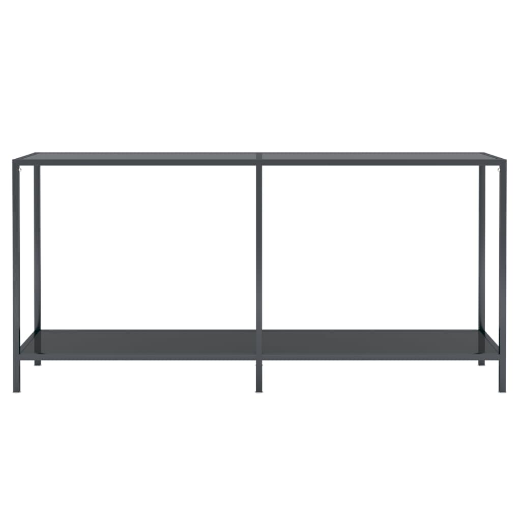 Konsolentisch Schwarz 160x35x75,5 cm cm Hartglas