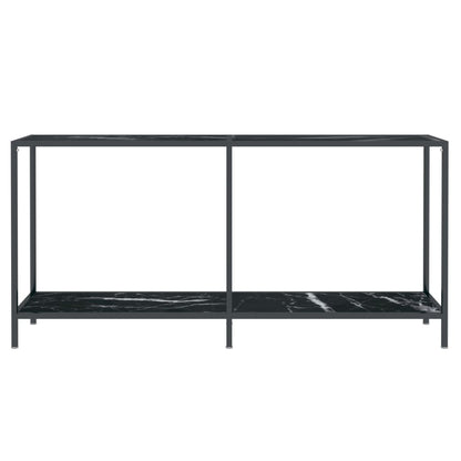 Konsolentisch Schwarz 160x35x75,5 cm cm Hartglas