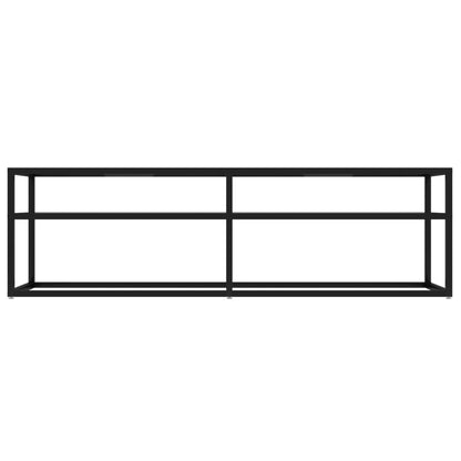 TV-Schrank Transparent 140x40x40,5 cm Hartglas