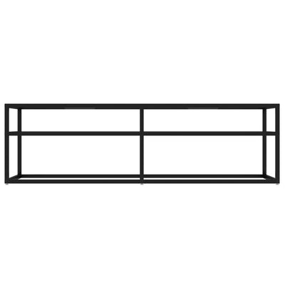 TV-Schrank Transparent 140x40x40,5 cm Hartglas