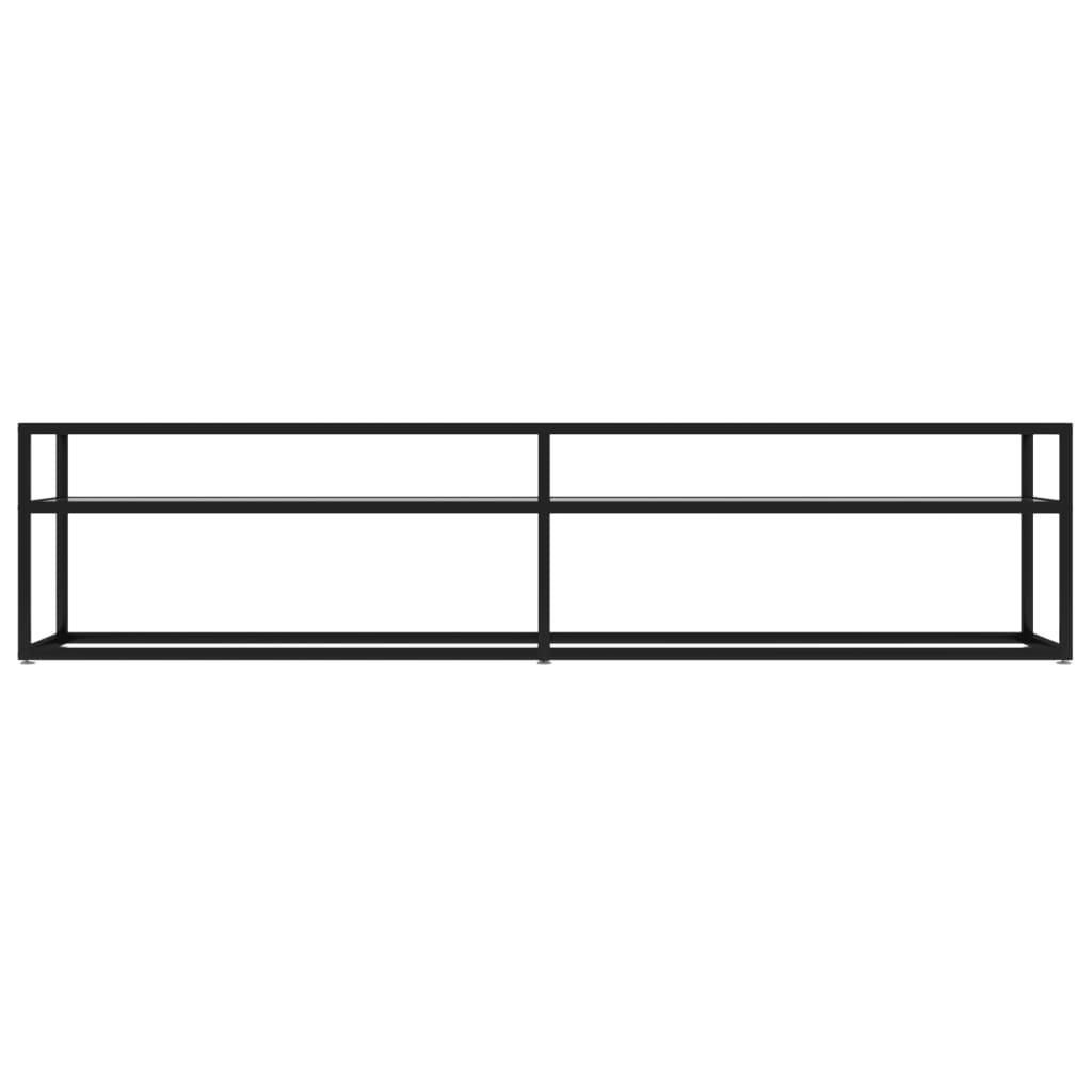 TV-Schrank Transparent 180x40x40,5 cm Hartglas