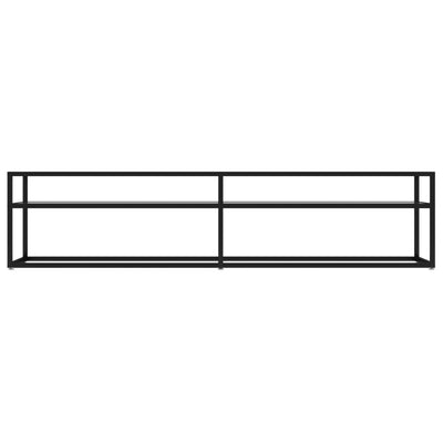 TV-Schrank Transparent 180x40x40,5 cm Hartglas