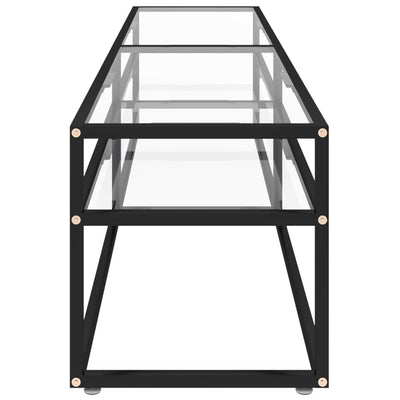 TV-Schrank Transparent 180x40x40,5 cm Hartglas