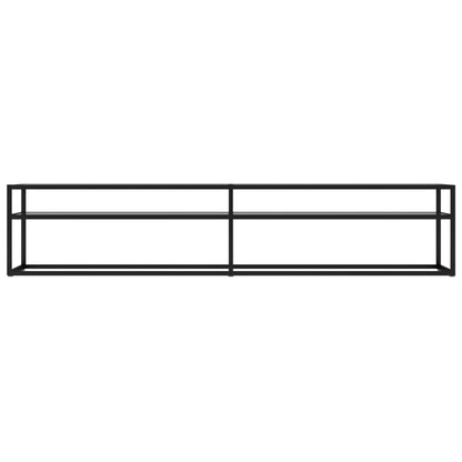 TV-Schrank Transparent 200x40x40,5 cm Hartglas