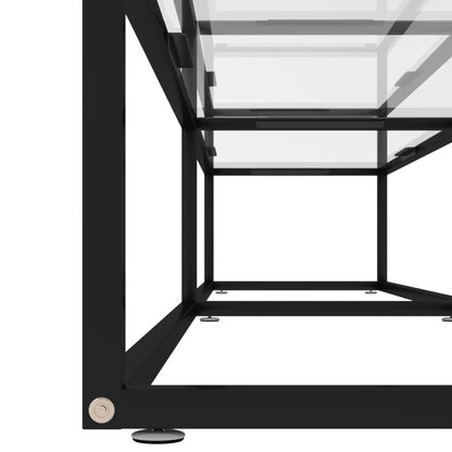 TV-Schrank Transparent 200x40x40,5 cm Hartglas