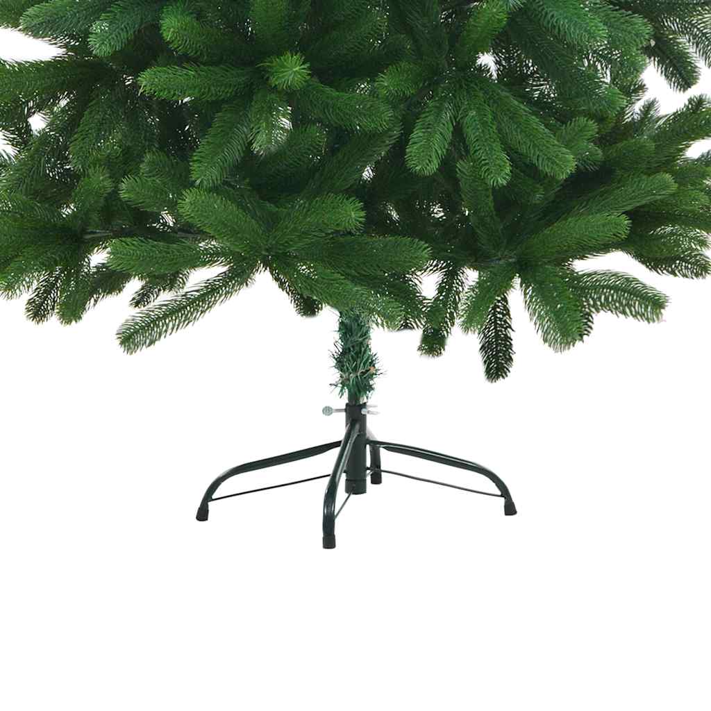 Künstlicher Weihnachtsbaum mit Beleuchtung & Kugeln 180 cm Grün