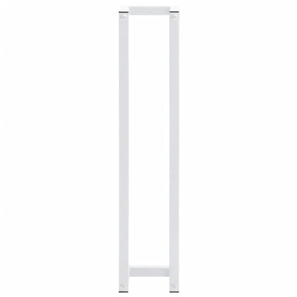 Handtuchständer Weiß 12,5x12,5x60 cm Stahl