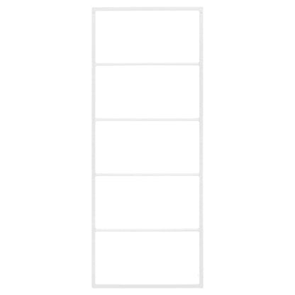 Portasciugamani, bianco, 45 x 10 x 115 cm, acciaio