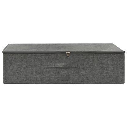 Aufbewahrungsbox Stoff 70x40x18 cm Anthrazit