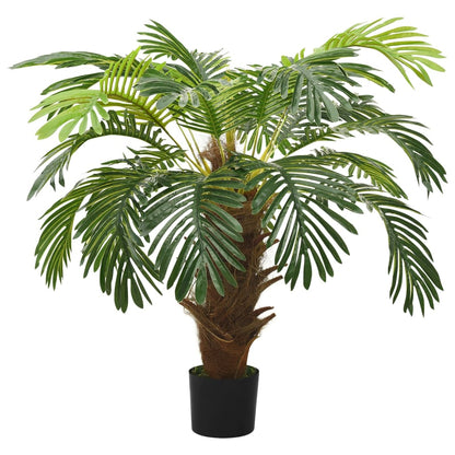 Künstliche Palme Cycas mit Topf 90 cm Grün