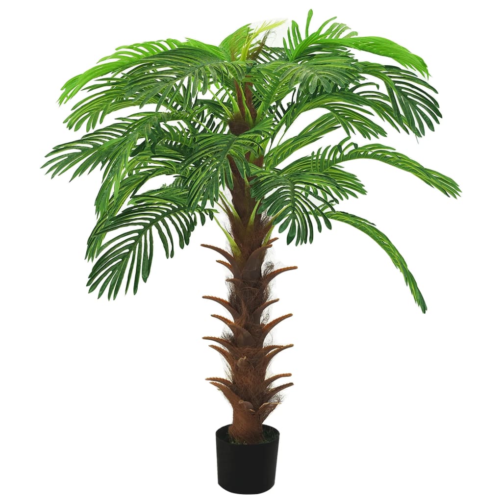 Künstliche Palme Cycas mit Topf 140 cm Grün