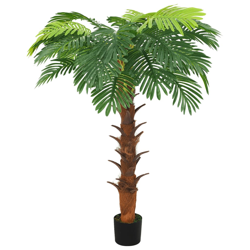 Künstliche Palme Cycas mit Topf 160 cm Grün