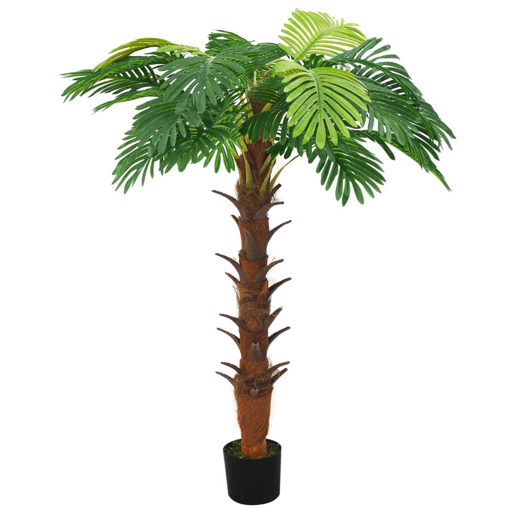 Künstliche Palme Cycas mit Topf 160 cm Grün