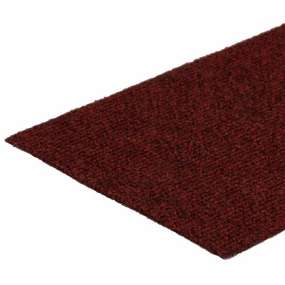 Selbstklebende Treppenmatten 15 Stk. Rechteckig 60x25 cm Rot