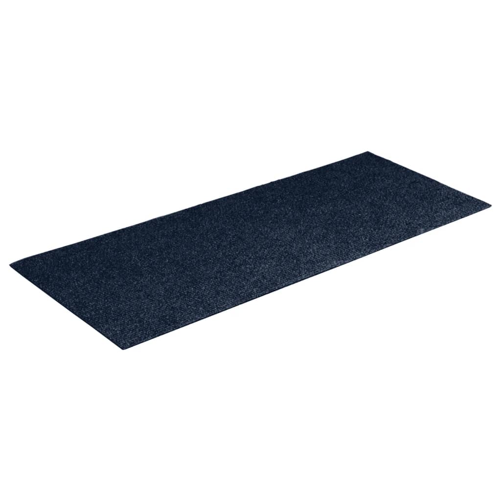 Selbstklebende Treppenmatten 15 Stk. Rechteckig 60x25 cm Blau