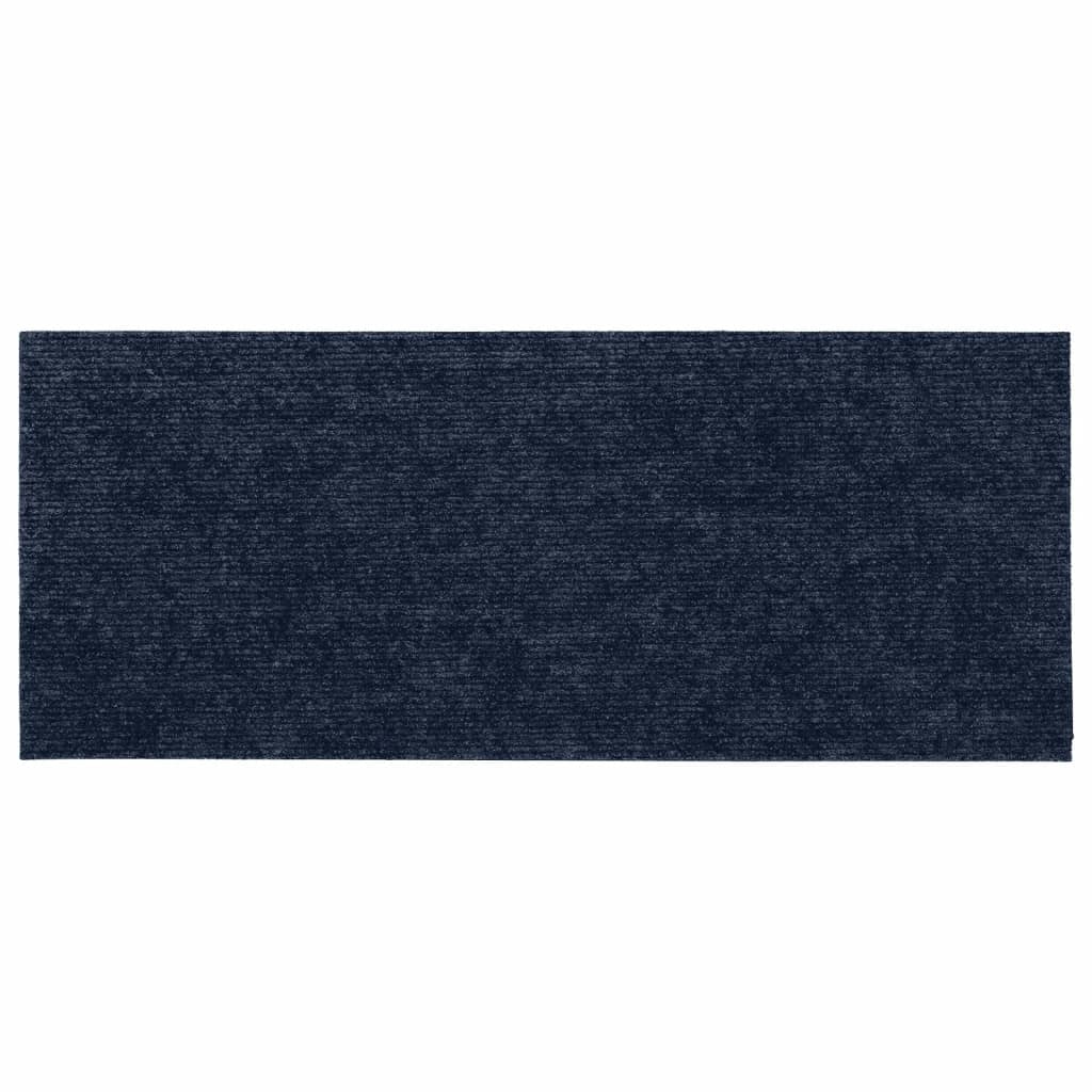 Selbstklebende Treppenmatten 15 Stk. Rechteckig 60x25 cm Blau