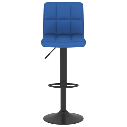 Barhocker Blau Stoff