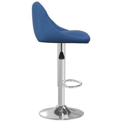 Barhocker Blau Samt