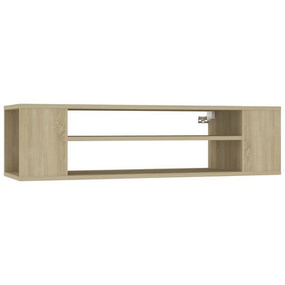 TV-Hängeschrank Sonoma-Eiche 100x30x26,5 cm Holzwerkstoff