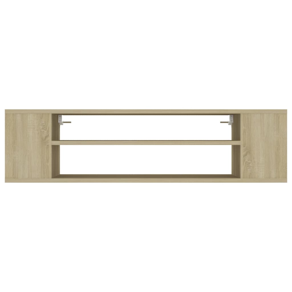 TV-Hängeschrank Sonoma-Eiche 100x30x26,5 cm Holzwerkstoff