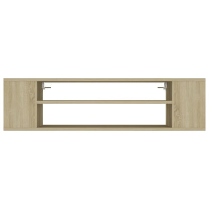 TV-Hängeschrank Sonoma-Eiche 100x30x26,5 cm Holzwerkstoff