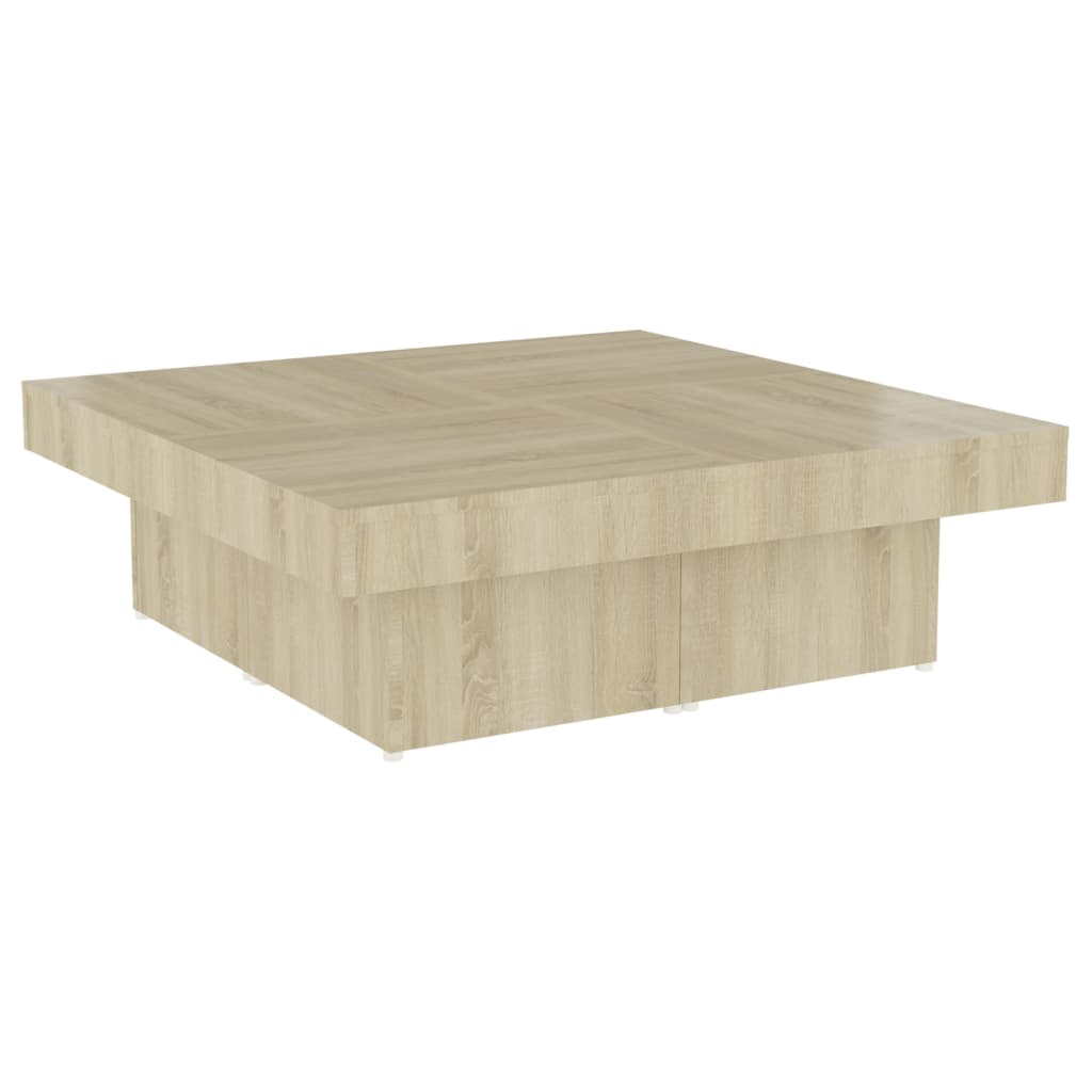 Couchtisch Sonoma-Eiche 90x90x28 cm Holzwerkstoff