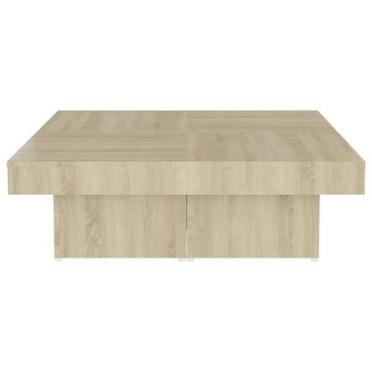 Couchtisch Sonoma-Eiche 90x90x28 cm Holzwerkstoff