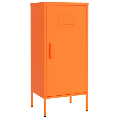 Lagerschrank Orange 42,5x35x101,5 cm Stahl