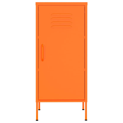 Lagerschrank Orange 42,5x35x101,5 cm Stahl