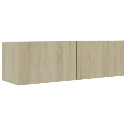 TV-Schränke 4 Stk. Sonoma-Eiche 100x30x30 cm Holzwerkstoff