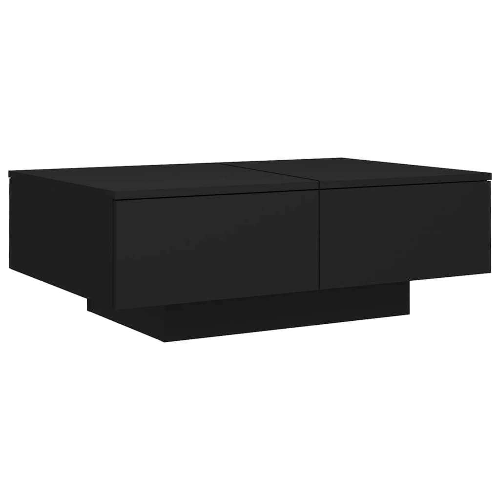 Couchtisch Schwarz 90x60x31 cm Holzwerkstoff