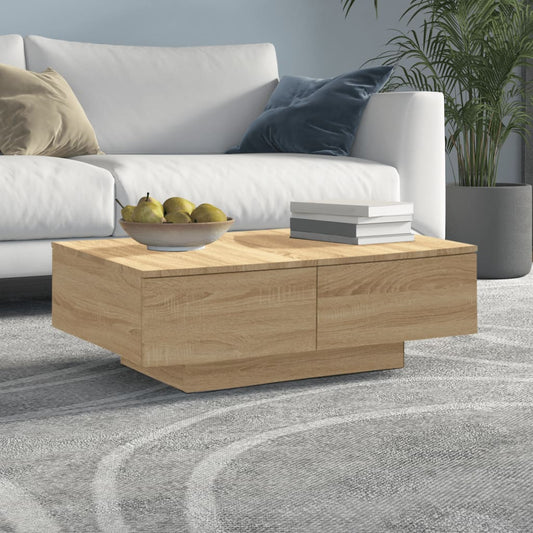 Couchtisch Sonoma-Eiche 90x60x31 cm Holzwerkstoff