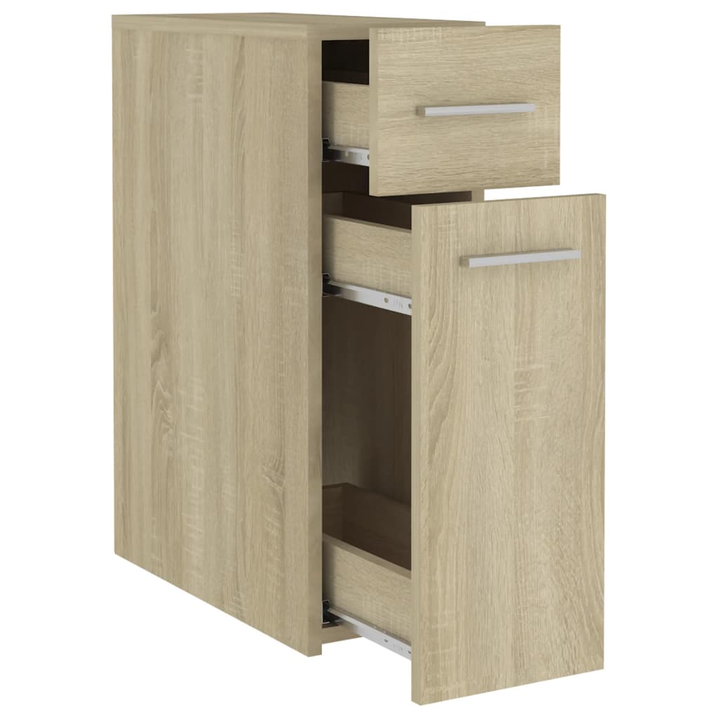 Apothekerschrank Sonoma-Eiche 20x45,5x60 cm Holzwerkstoff