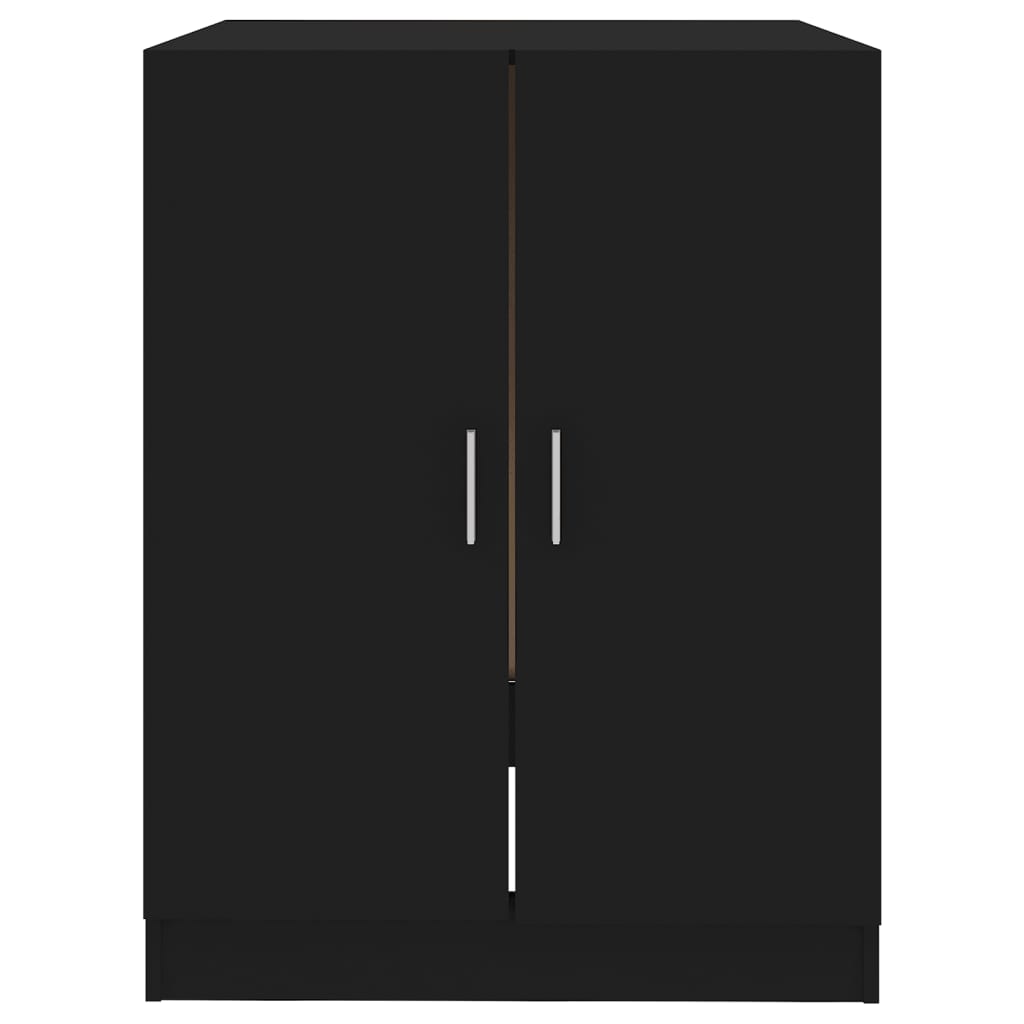 Waschmaschinenschrank Schwarz 71x71,5x91,5 cm