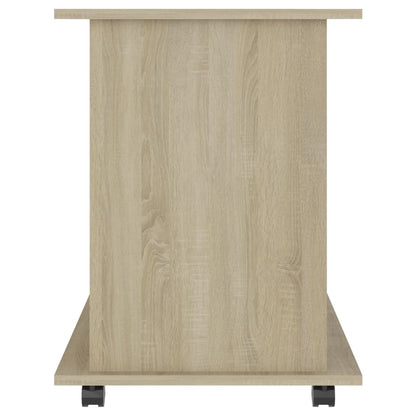 Rollschrank Sonoma-Eiche 60x45x60 cm Holzwerkstoff