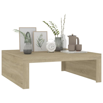 Couchtisch Sonoma-Eiche 100x100x35 cm Holzwerkstoff