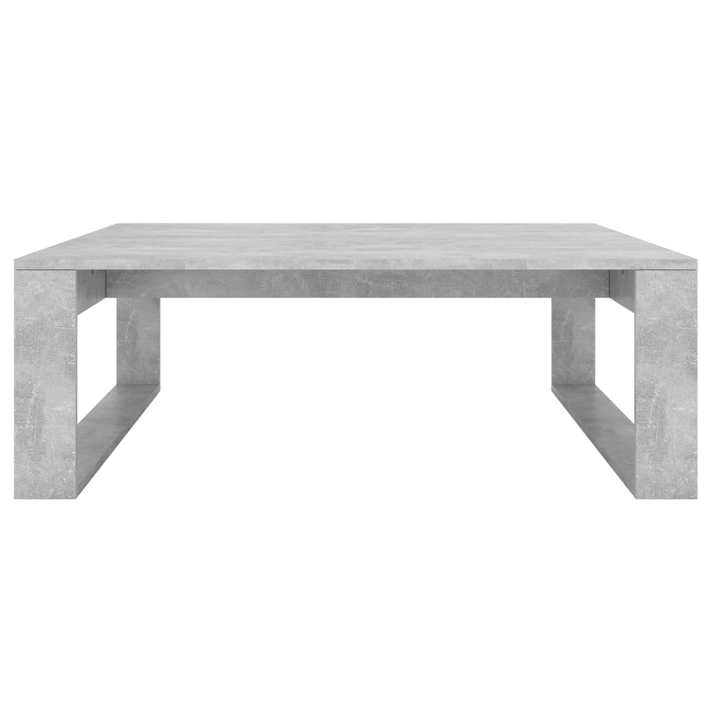 Couchtisch Betongrau 100x100x35 cm Holzwerkstoff